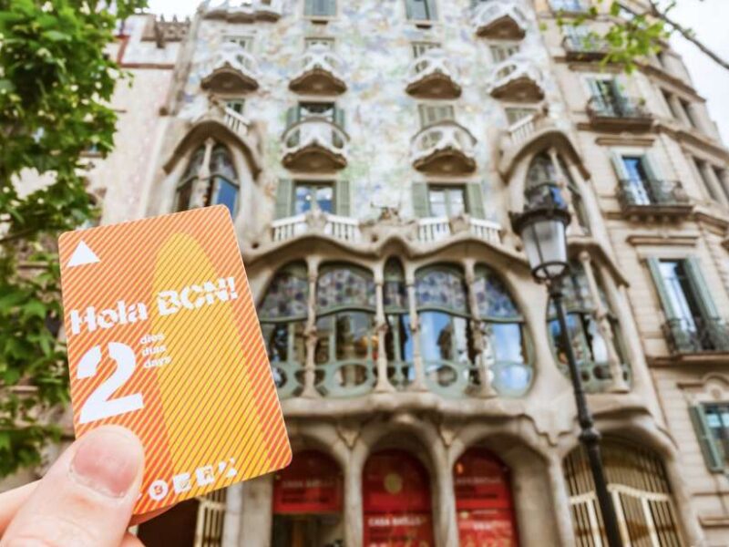 Esplora Barcellona con la Hola Barcelona Travel Card per i mezzi pubblici